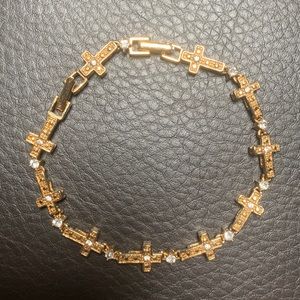 Vintage Avon Cross Bracelet
